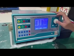 Jogo trifásico dos testes do relé do controle do microcomputador Prt-PC3