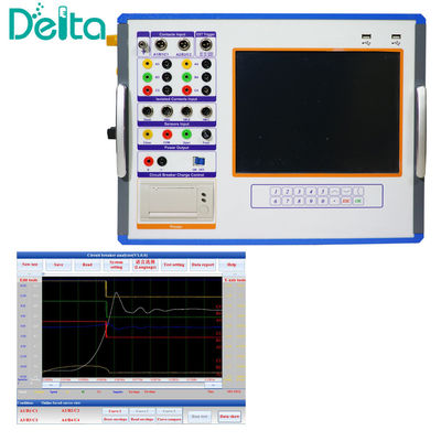 Cba-III IEC62271 High Voltage Circuit Breaker Timing Test Set